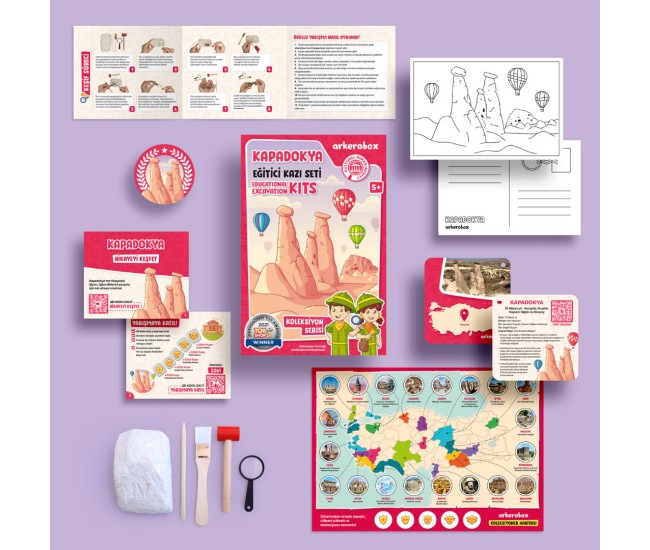 Arkerobox - set arheologic educational si puzzle 3d, cappadocia Arkerobox - set arheologic educational si puzzle 3d, cappadocia