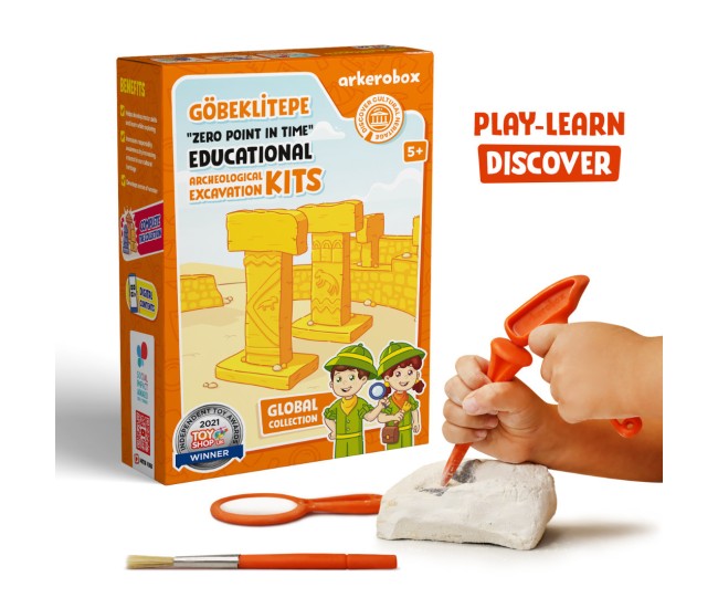 Arkerobox - set arheologic educational si puzzle 3d, gobekli tepe Arkerobox - set arheologic educational si puzzle 3d, gobekli tepe