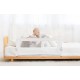 Bariera de protectie, babyjem, 120 x 48,5 cm, alb Bariera de protectie, babyjem, 120 x 48,5 cm, alb