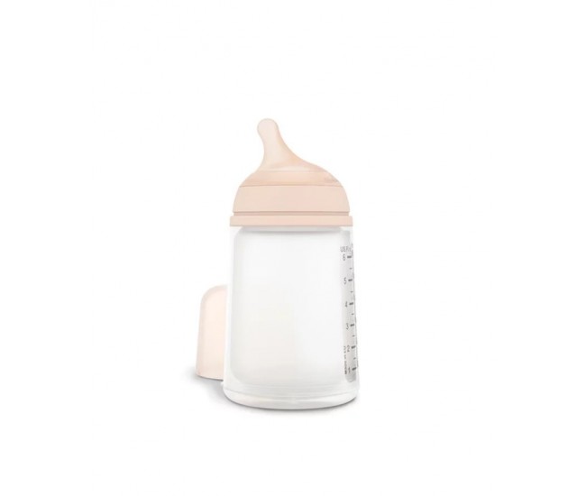 Biberon cu debit mediu zero zero 270 ml suavinex Biberon cu debit mediu zero zero 270 ml suavinex