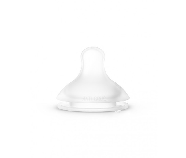 Biberon din silicon, 150ml, sx pro debit lent, albastru, suavinex Biberon din silicon, 150ml, sx pro debit lent, albastru, suavinex