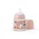 Biberon din silicon, 150ml, sx pro debit lent, roz, suavinex Biberon din silicon, 150ml, sx pro debit lent, roz, suavinex