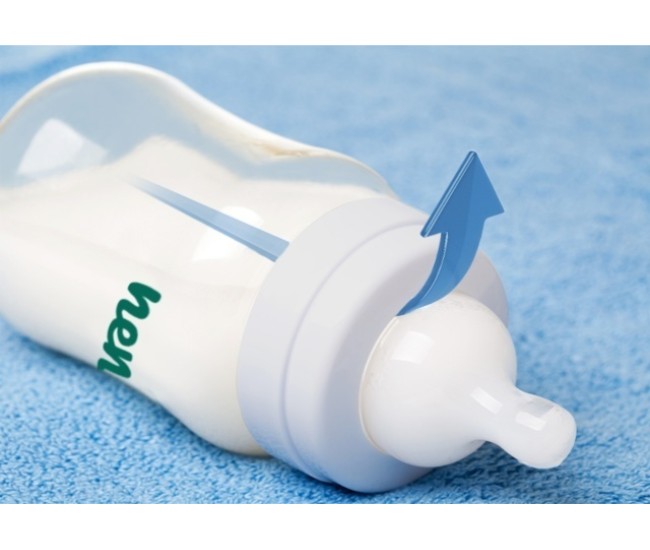 Biberon neno 150 ml cu tetina silicon, anti-colici, debit lent Biberon neno 150 ml cu tetina silicon, anti-colici, debit lent