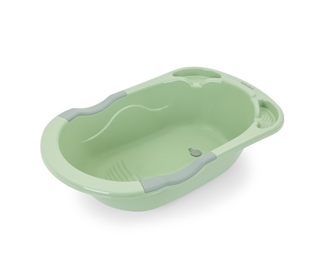 Cada cu dop de scurgere, babyjem, verde