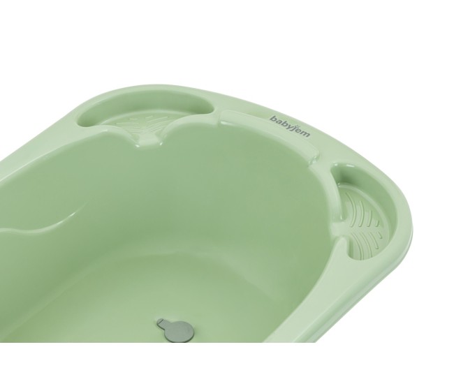 Cada cu dop de scurgere, babyjem, verde