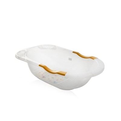 Cadita transparenta cu dop de scurgere, babyjem Cadita transparenta cu dop de scurgere, babyjem