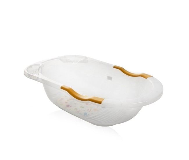 Cadita transparenta cu dop de scurgere, babyjem Cadita transparenta cu dop de scurgere, babyjem