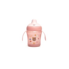 Cană antrenament, 200 ml, roz, forest, suavinex