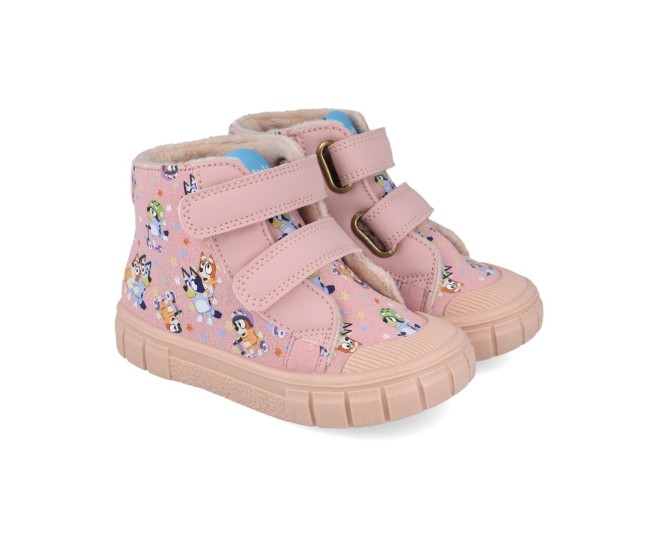Ghete bluey 251858-b, roz, garvalin (marime: 24 (14,8-15,4 cm)) Ghete bluey 251858-b, roz, garvalin (marime: 24 (14,8-15,4 cm))