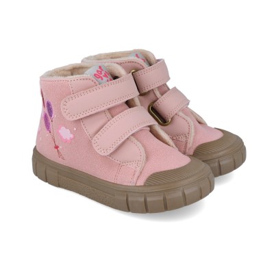 Ghete garvalin 251333-a, roz, garvalin (marime: 30 (18,8-19,4 cm))