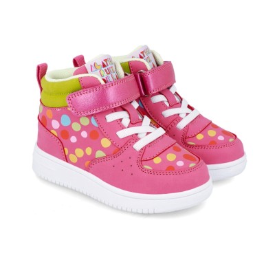 Ghetute pentru fetite cu buline, agatha ruiz de la prada, roz (marime: 30 (18,8-19,4 cm))