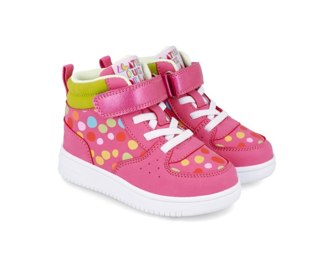 Ghetute pentru fetite cu buline, agatha ruiz de la prada, roz (marime: 29 (18,2-18,7 cm))