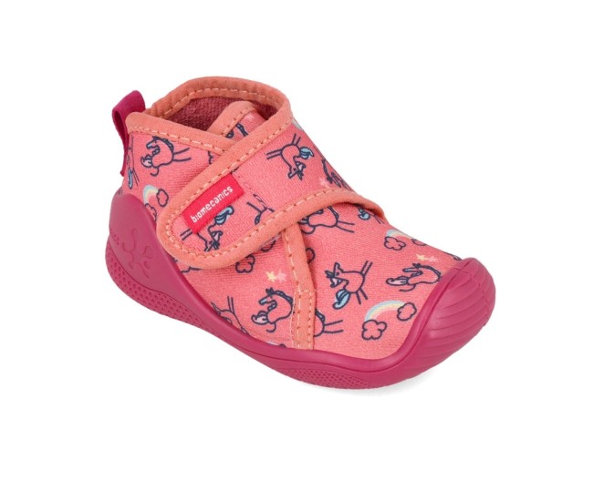 Incaltaminte de interior biomecanics 251143-b zapatilla estampada, corai (marime: 18 (10,8-11,5 cm)) Incaltaminte de interior biomecanics 251143-b zapatilla estampada, corai (marime: 18 (10,8-11,5 cm))