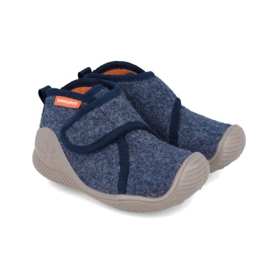 Incaltaminte de interior biomecanics zapatilla basica, bleumarin (marime: 18 (10,8-11,5 cm))