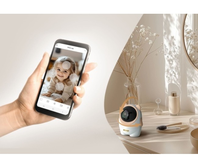 Neno ami – video-monitor profesional wi-fi pentru bebeluși Neno ami – video-monitor profesional wi-fi pentru bebeluși