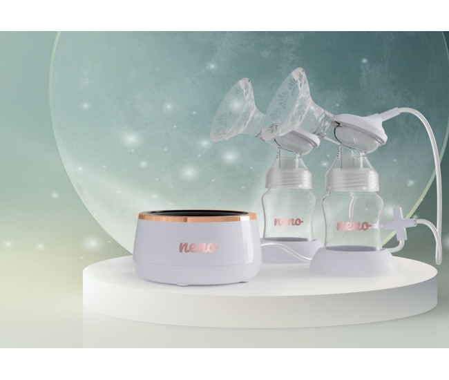 Neno bella twin moon - pompă de sân electrică dublă, fără fir Neno bella twin moon - pompă de sân electrică dublă, fără fir