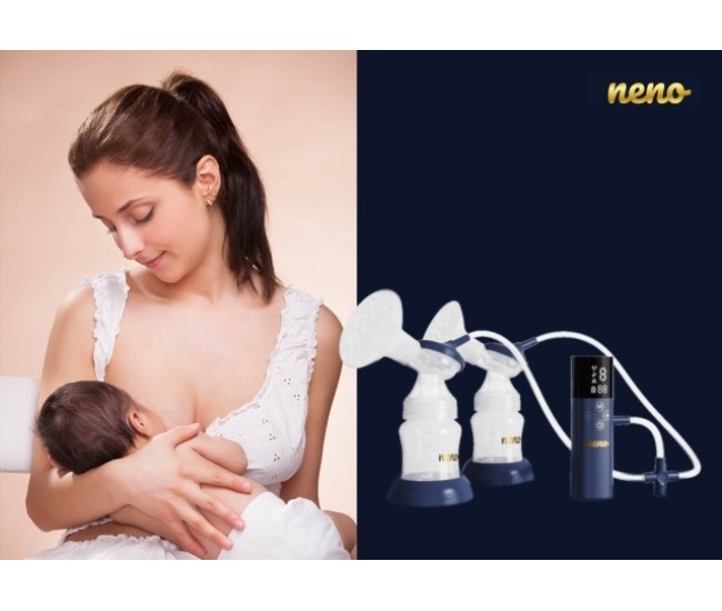 Neno camino – pompă de sân electrică dublă, fără fir Neno camino – pompă de sân electrică dublă, fără fir