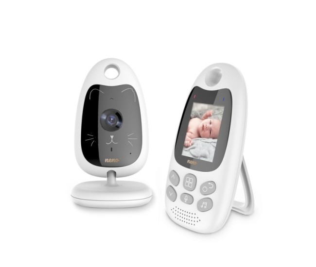 Neno gato 2 – monitor electronic pentru bebeluși cu receptor wireless Neno gato 2 – monitor electronic pentru bebeluși cu receptor wireless