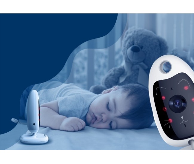 Neno gato 2 – monitor electronic pentru bebeluși cu receptor wireless Neno gato 2 – monitor electronic pentru bebeluși cu receptor wireless
