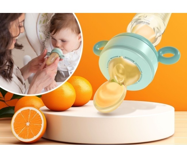Neno gusto – recipient pentru fructe cu linguriță