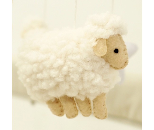 Neno nelu – carusel pentru pătuț cu suport de prindere