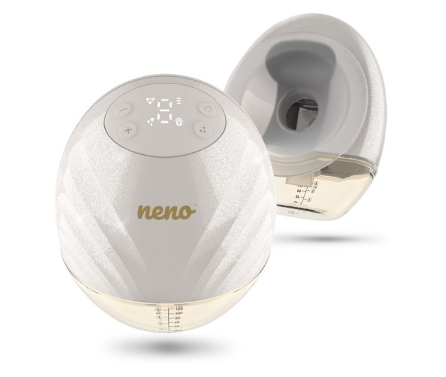 Neno perla – pompă de sân electronică premium, fără fir, cu trei faze, în formă de scoică Neno perla – pompă de sân electronică premium, fără fir, cu trei faze, în formă de scoică