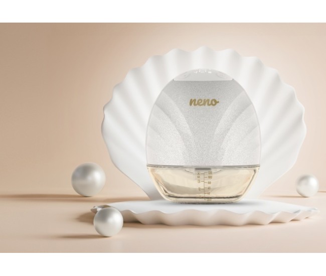 Neno perla – pompă de sân electronică premium, fără fir, cu trei faze, în formă de scoică Neno perla – pompă de sân electronică premium, fără fir, cu trei faze, în formă de scoică
