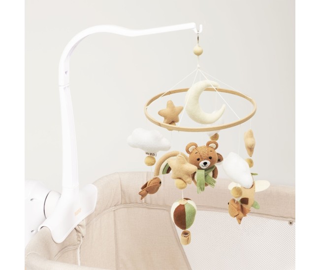 Neno pico – carusel pentru pătuț cu suport de prindere