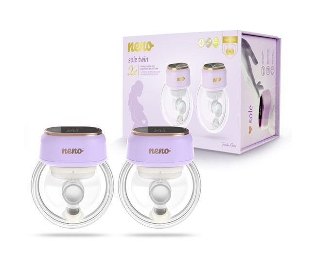 Neno sole twin – pompă de sân dublă electrică, fără fir