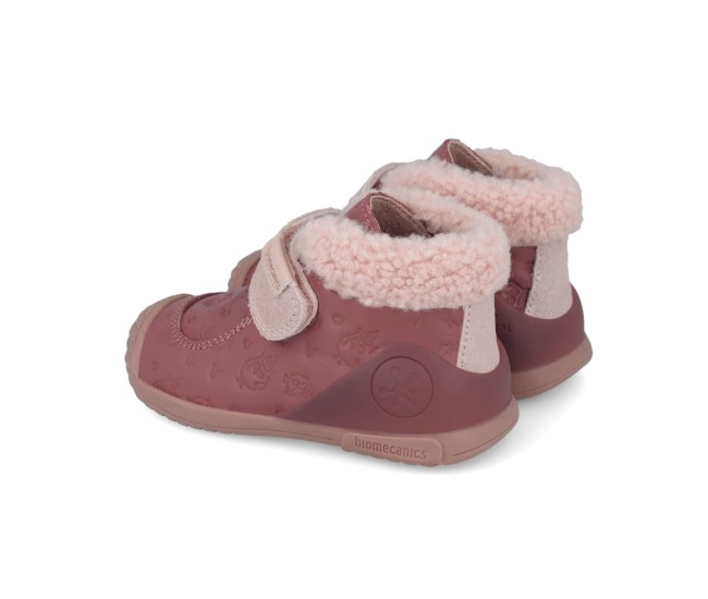 Pantofi copii fete din piele, roz, 251104-b, biomecanics (marime: 18 (10,8-11,5 cm)) Pantofi copii fete din piele, roz, 251104-b, biomecanics (marime: 18 (10,8-11,5 cm))