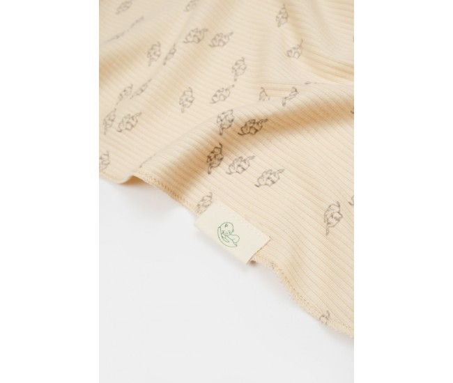 Paturica printed, babycosy, 50% modal+50% bumbac, stone, 85x85 cm