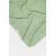 Paturica printed, babycosy, 50% modal+50% bumbac, verde, 85x85 cm