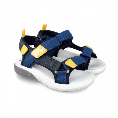 Sandale cu velcro pentru copii garvalin, azul (marime: 35) Sandale cu velcro pentru copii garvalin, azul (marime: 35)