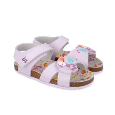 Sandale pentru copii cu papagal garvalin, 252464, mov (marime: 34)