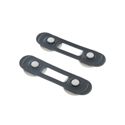 Set 2 mini sigurante universale pentru usi si dulapuri babyjem, antracit