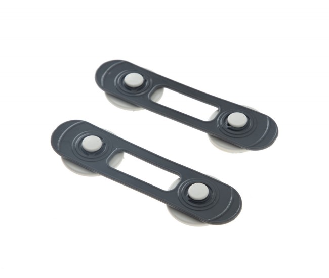 Set 2 mini sigurante universale pentru usi si dulapuri babyjem, antracit Set 2 mini sigurante universale pentru usi si dulapuri babyjem, antracit