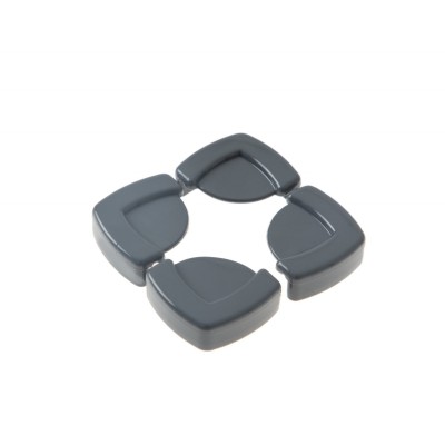 Set 4 protectii pentru colturi mobila babyjem, antracit