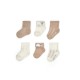 Set 6 perechi ciorapi nou-născut, bej, babycosy (marime: 6-12 luni) Set 6 perechi ciorapi nou-născut, bej, babycosy (marime: 6-12 luni)