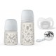 Set cadou biberon 150 ml + biberon 270 ml + suzetă + lănțișor suzetă fox, suavinex Set cadou biberon 150 ml + biberon 270 ml + suzetă + lănțișor suzetă fox, suavinex