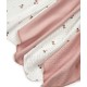 Set de 7 batistute din bumbac pentru bebelusi, babycosy, 25cmx25cm, roz Set de 7 batistute din bumbac pentru bebelusi, babycosy, 25cmx25cm, roz