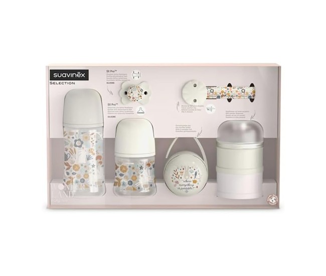 Set de start wonderland 6 piese, bej, suavinex Set de start wonderland 6 piese, bej, suavinex