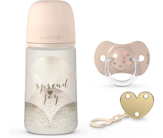 Set spread joy 3 piese, bej, suavinex