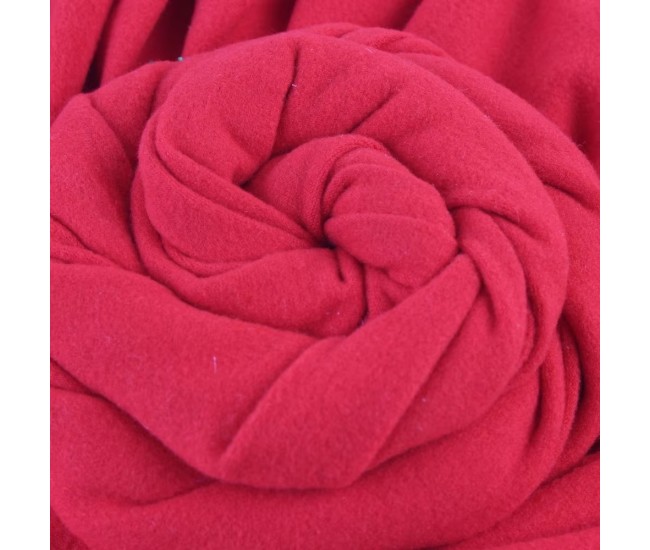 Set turbane mama-copil cu pampoane, rosu