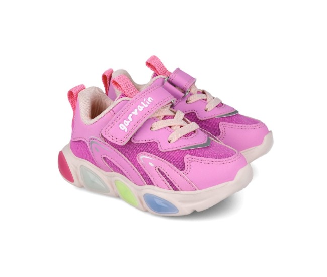 Sneakers cu luminite garvalin 251808, roz (marime: 27 (16,8-17,4 cm)) Sneakers cu luminite garvalin 251808, roz (marime: 27 (16,8-17,4 cm))