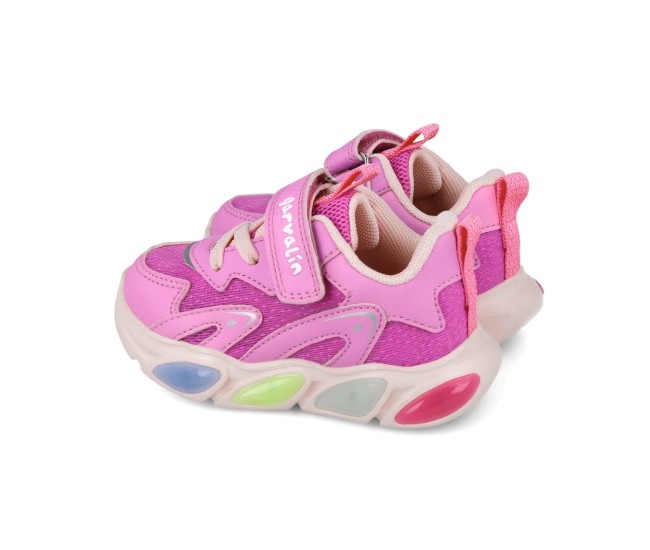 Sneakers cu luminite garvalin 251808, roz (marime: 27 (16,8-17,4 cm)) Sneakers cu luminite garvalin 251808, roz (marime: 27 (16,8-17,4 cm))