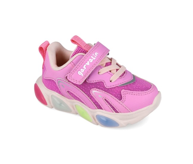 Sneakers cu luminite garvalin 251808, roz (marime: 27 (16,8-17,4 cm)) Sneakers cu luminite garvalin 251808, roz (marime: 27 (16,8-17,4 cm))