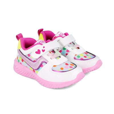 Sneakers pentru fetite, alb, agatha ruiz de la prada (marime: 28 (17,5-18,1 cm))