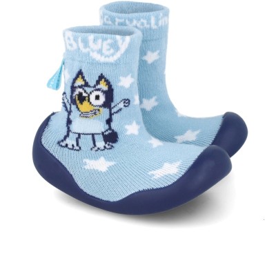 Sosete bluey antiderapante pentru copii 251850, albastru (marime: 23 (14,2-14,7 cm))