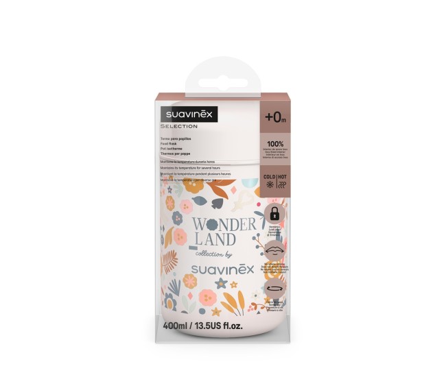 Termos alimentar wonder, 400 ml, liberty, suavinex Termos alimentar wonder, 400 ml, liberty, suavinex