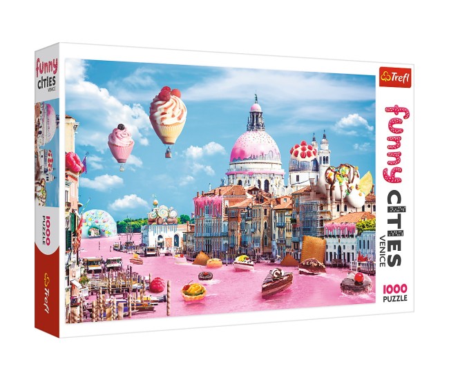 Puzzle trefl 1000 prajiturele la venetia Puzzle trefl 1000 prajiturele la venetia